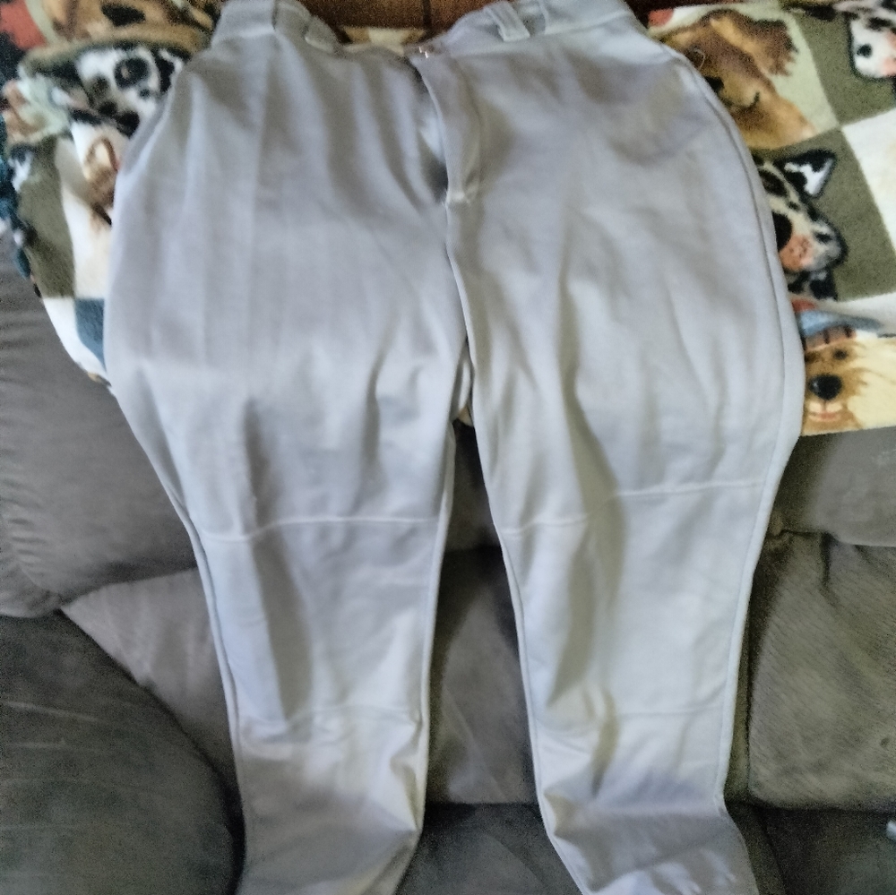 Gray Wilson baseball pants small - Picture 3 of 4